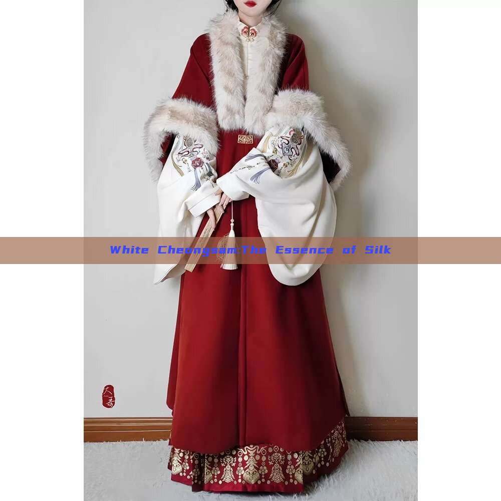 White Cheongsam:The Essence of Silk White Cheongsam:The Essence of Silk