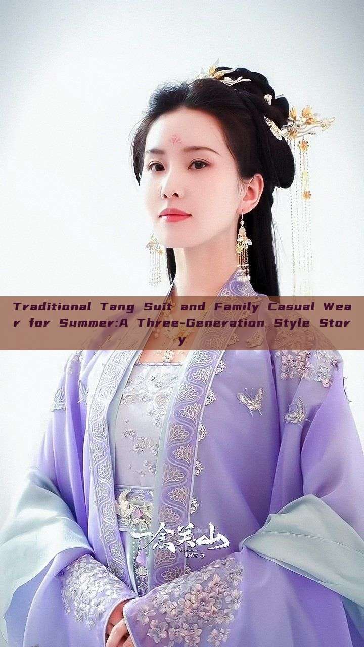 Traditional Tang Suit and Family Casual Wear for Summer:A Three-Generation Style Story Traditional Tang Suit and Family Casual Wear for Summer:A Three-Generation Style Story