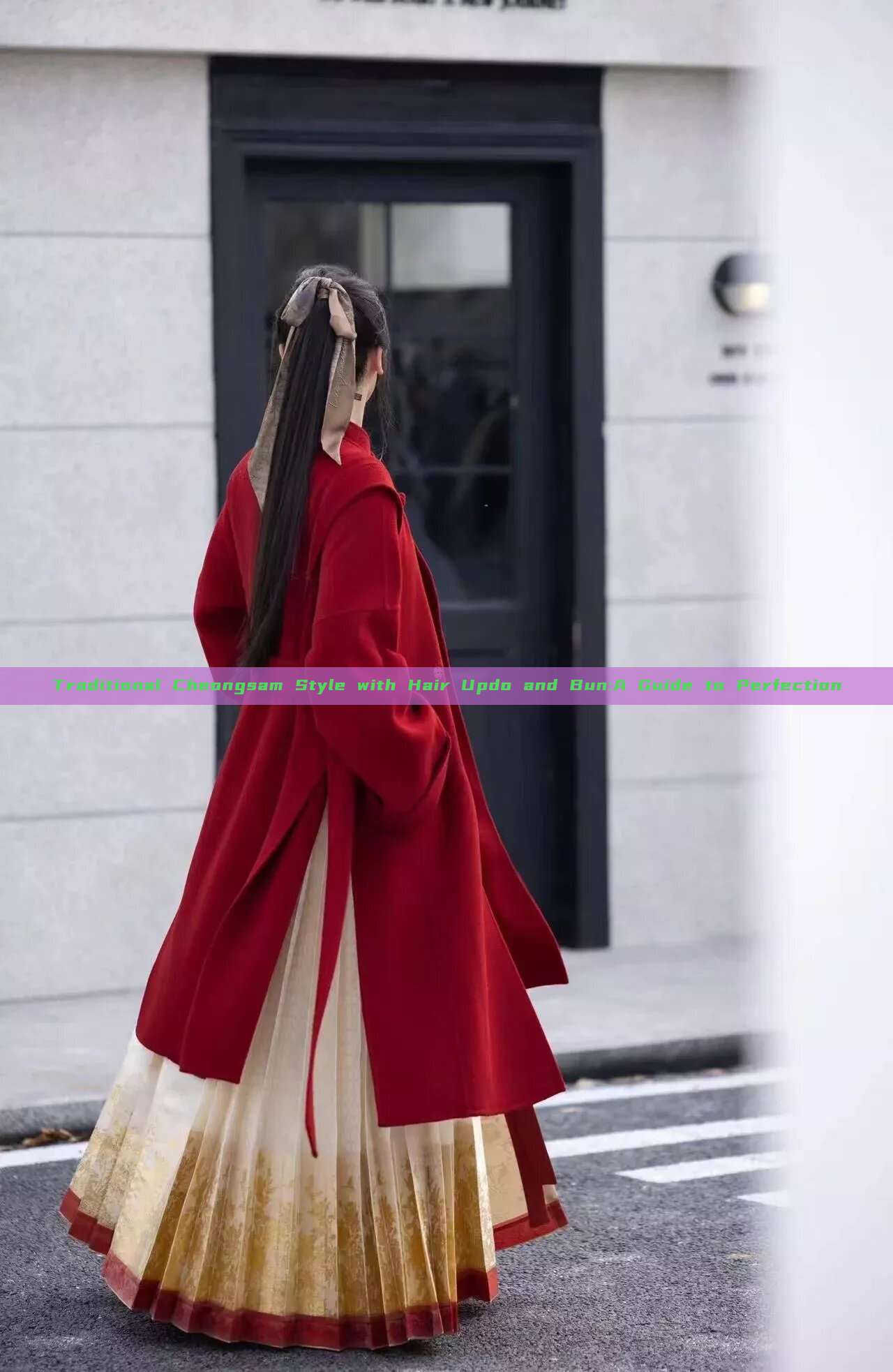 Traditional Cheongsam Style with Hair Updo and Bun:A Guide to Perfection Traditional Cheongsam Style with Hair Updo and Bun:A Guide to Perfection
