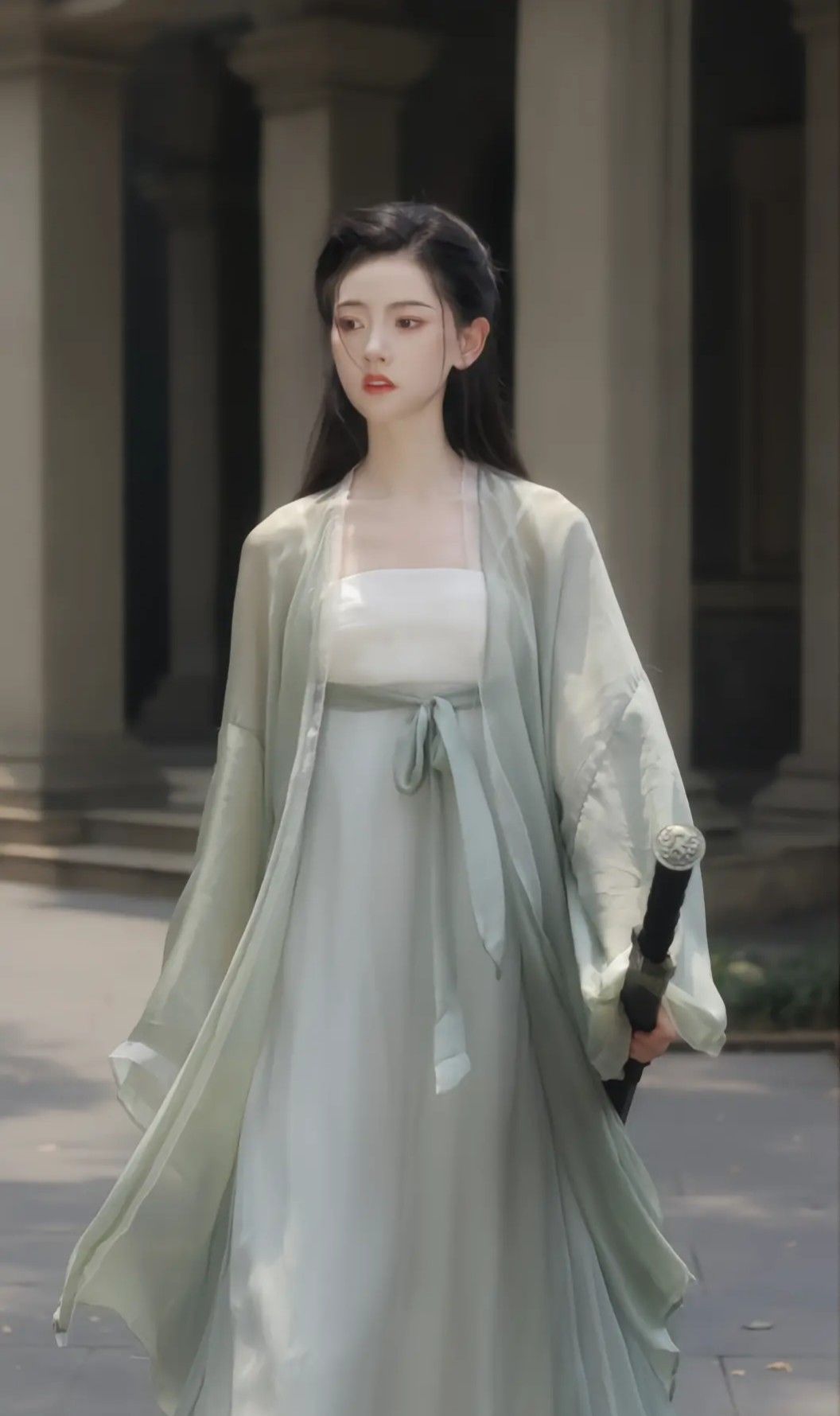 White Tang-Style Chinese Womens Clothing:Embracing Traditional Elegance White Tang-Style Chinese Womens Clothing:Embracing Traditional Elegance