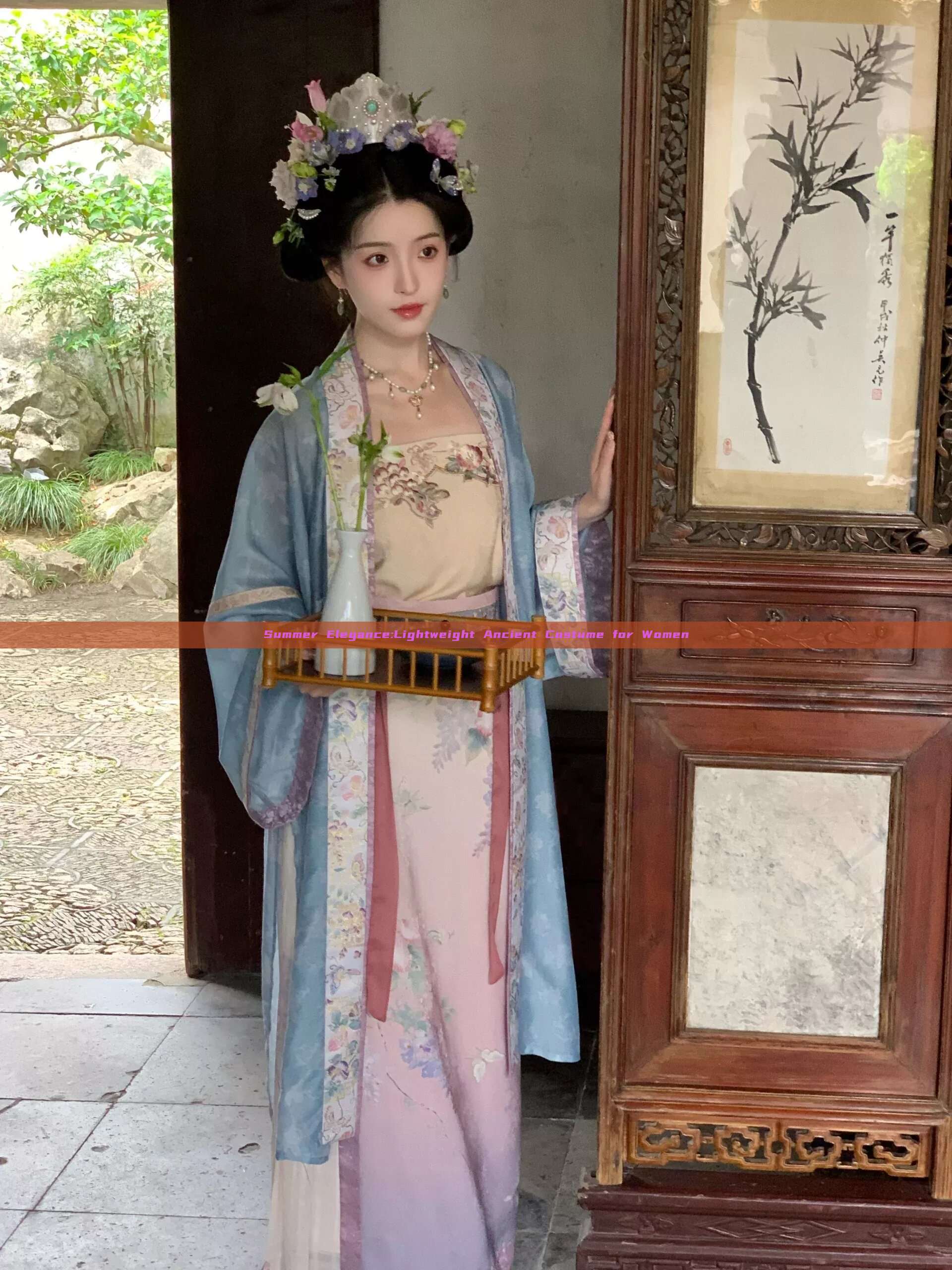Summer Elegance:Lightweight Ancient Costume for Women Summer Elegance:Lightweight Ancient Costume for Women