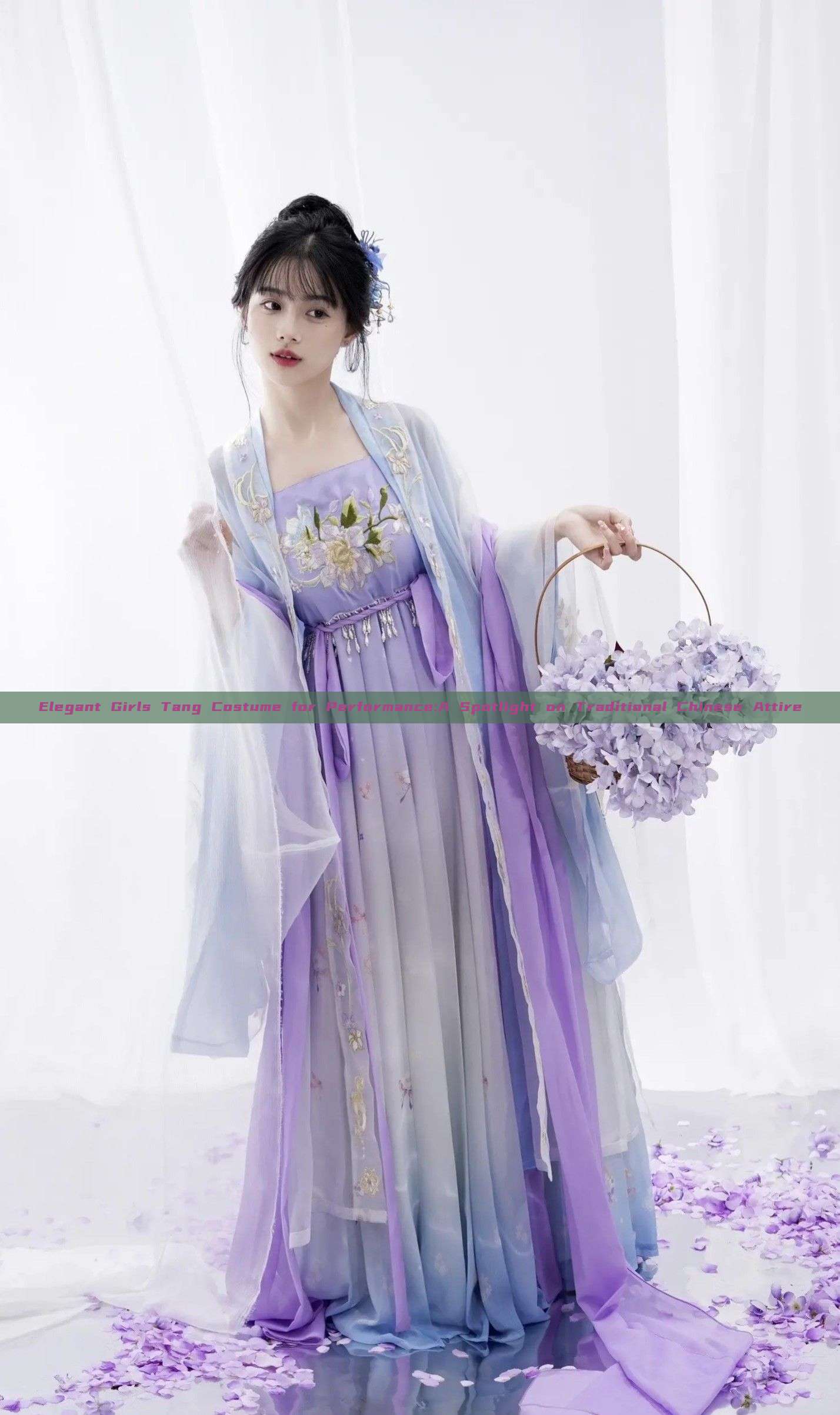 Elegant Girls Tang Costume for Performance:A Spotlight on Traditional Chinese Attire Elegant Girls Tang Costume for Performance:A Spotlight on Traditional Chinese Attire