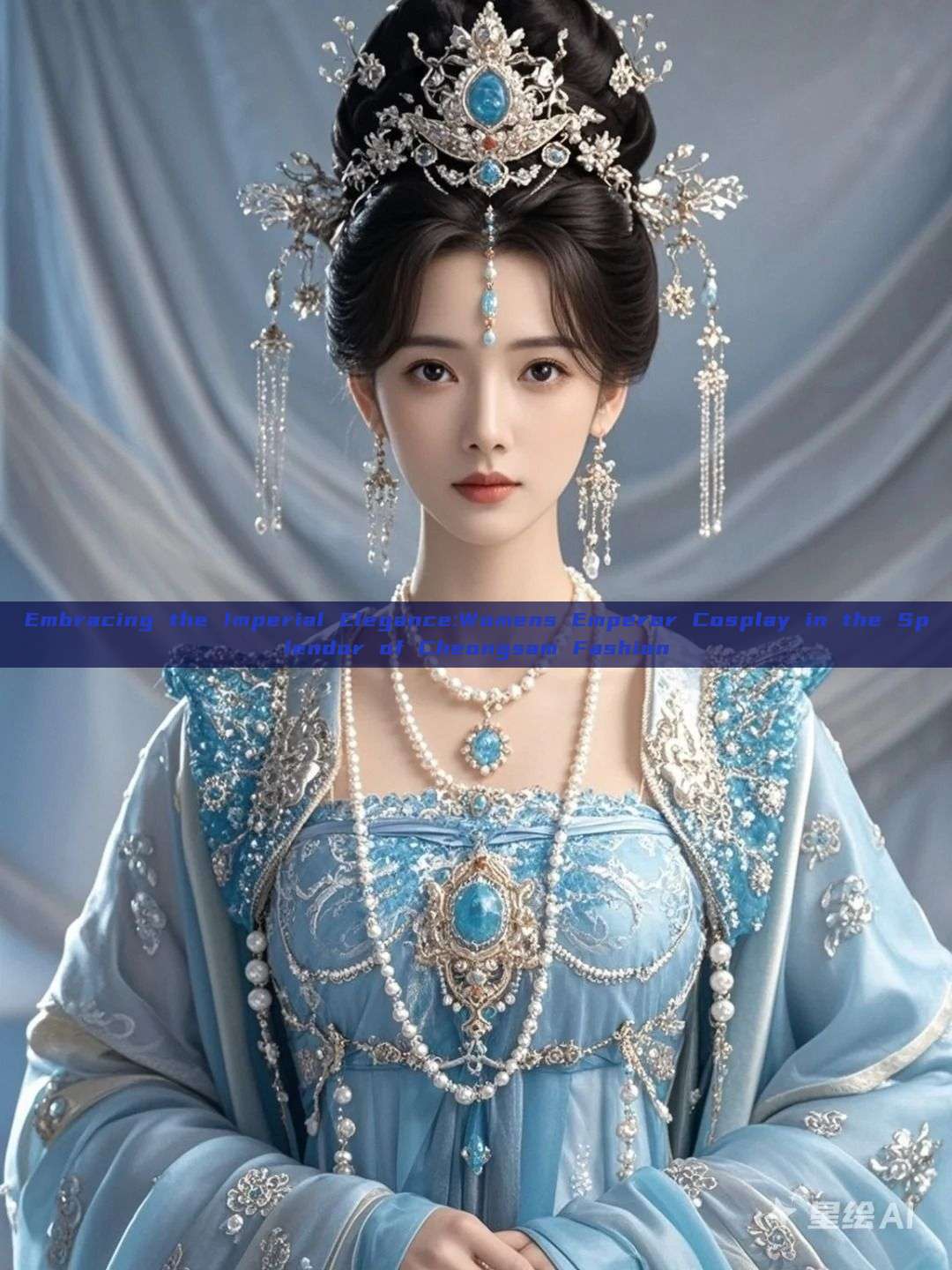 Embracing the Imperial Elegance:Womens Emperor Cosplay in the Splendor of Cheongsam Fashion Embracing the Imperial Elegance:Womens Emperor Cosplay in the Splendor of Cheongsam Fashion