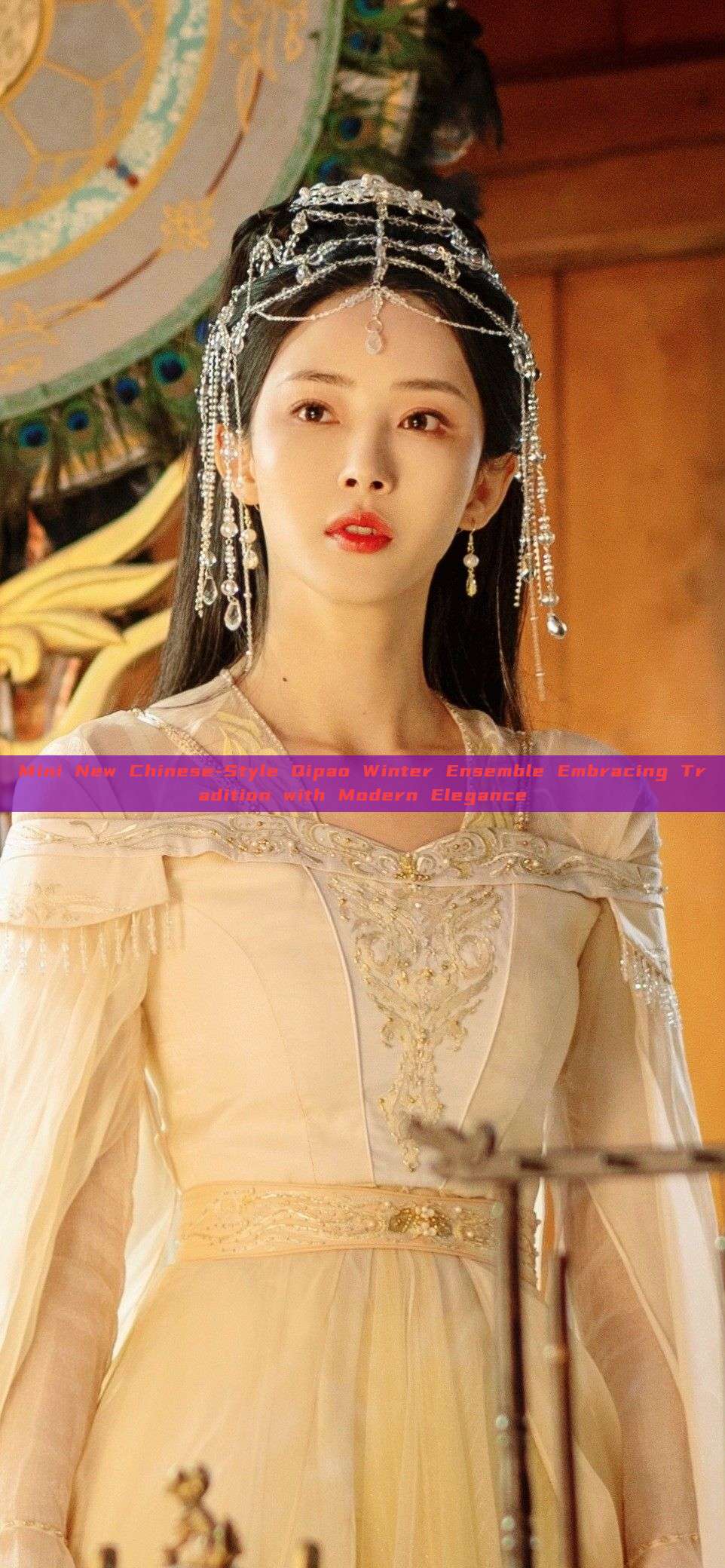 Mini New Chinese-Style Qipao Winter Ensemble Embracing Tradition with Modern Elegance Mini New Chinese-Style Qipao Winter Ensemble Embracing Tradition with Modern Elegance