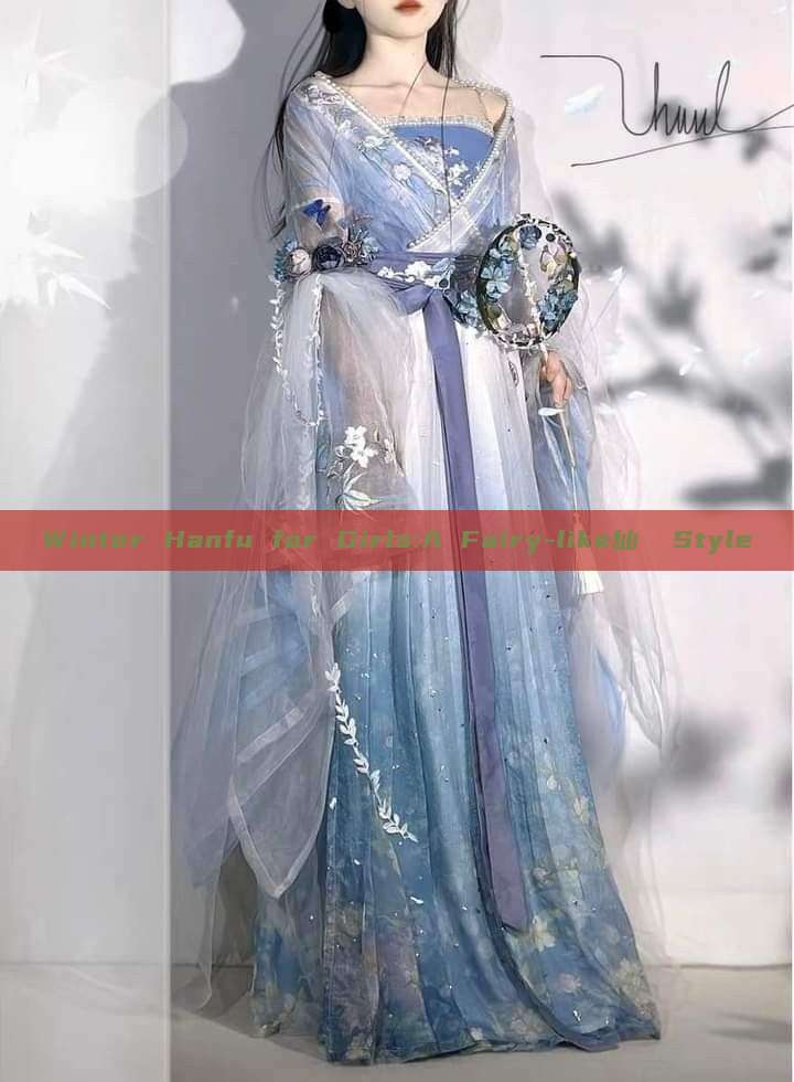 Winter Hanfu for Girls:A Fairy-like仙氣 Style
