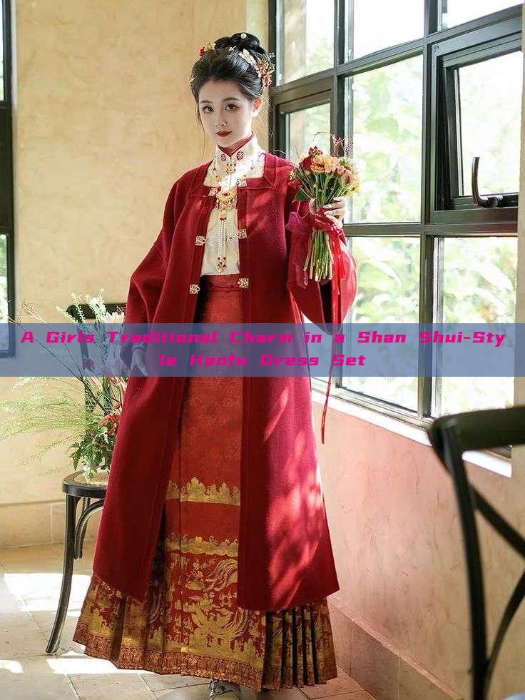 A Girls Traditional Charm in a Shan Shui-Style Hanfu Dress Set A Girls Traditional Charm in a Shan Shui-Style Hanfu Dress Set