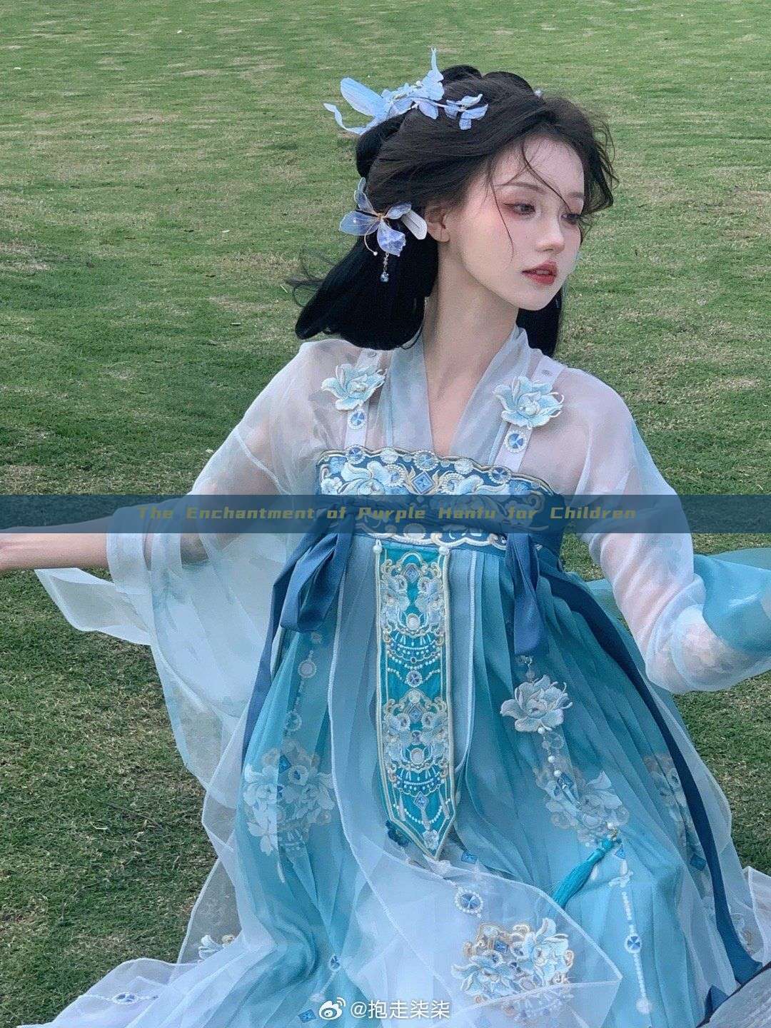 The Enchantment of Purple Hanfu for Children The Enchantment of Purple Hanfu for Children