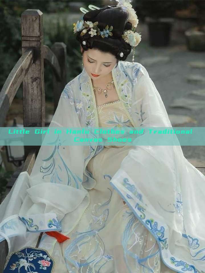 Little Girl in Hanfu Clothes and Traditional Canvas Shoes Little Girl in Hanfu Clothes and Traditional Canvas Shoes