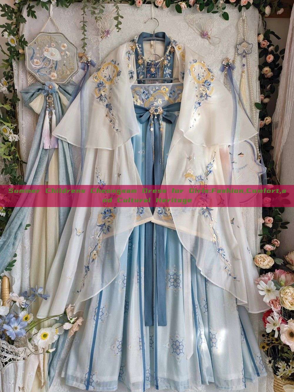Summer Childrens Cheongsam Dress for Girls:Fashion,Comfort,and Cultural Heritage Summer Childrens Cheongsam Dress for Girls:Fashion,Comfort,and Cultural Heritage
