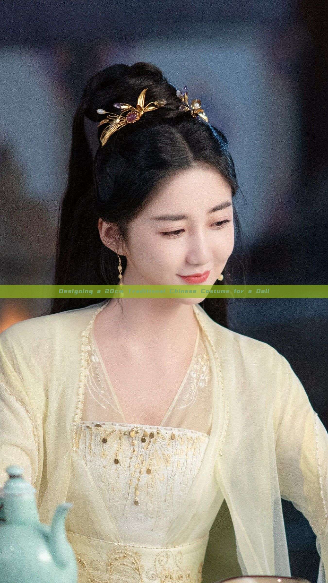 Designing a 20cm Traditional Chinese Costume for a Doll Designing a 20cm Traditional Chinese Costume for a Doll