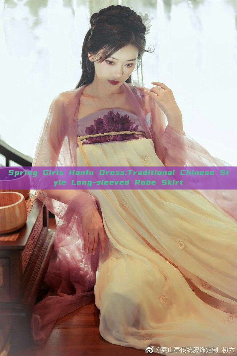 Spring Girls Hanfu Dress:Traditional Chinese Style Long-sleeved Robe Skirt Spring Girls Hanfu Dress:Traditional Chinese Style Long-sleeved Robe Skirt
