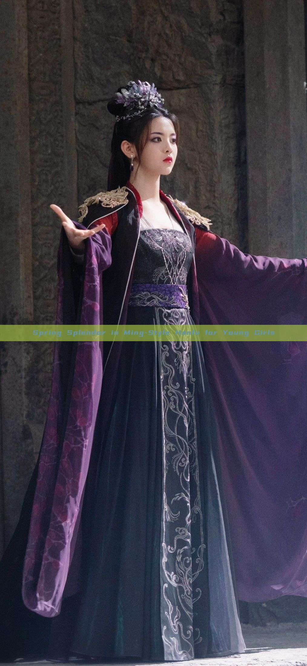Spring Splendor in Ming-Style Hanfu for Young Girls Spring Splendor in Ming-Style Hanfu for Young Girls