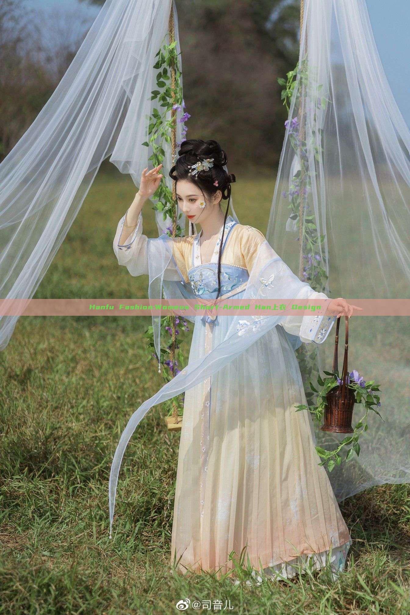 Hanfu Fashion:Womens Short-Armed Han上衣 Design Hanfu Fashion:Womens Short-Armed Han上衣 Design