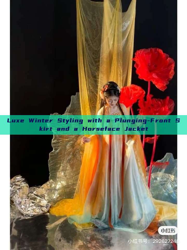 Luxe Winter Styling with a Plunging-Front Skirt and a Horseface Jacket Luxe Winter Styling with a Plunging-Front Skirt and a Horseface Jacket