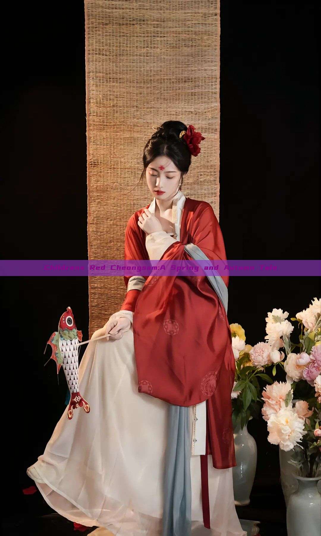 Childrens Red Cheongsam:A Spring and Autumn Tale Childrens Red Cheongsam:A Spring and Autumn Tale