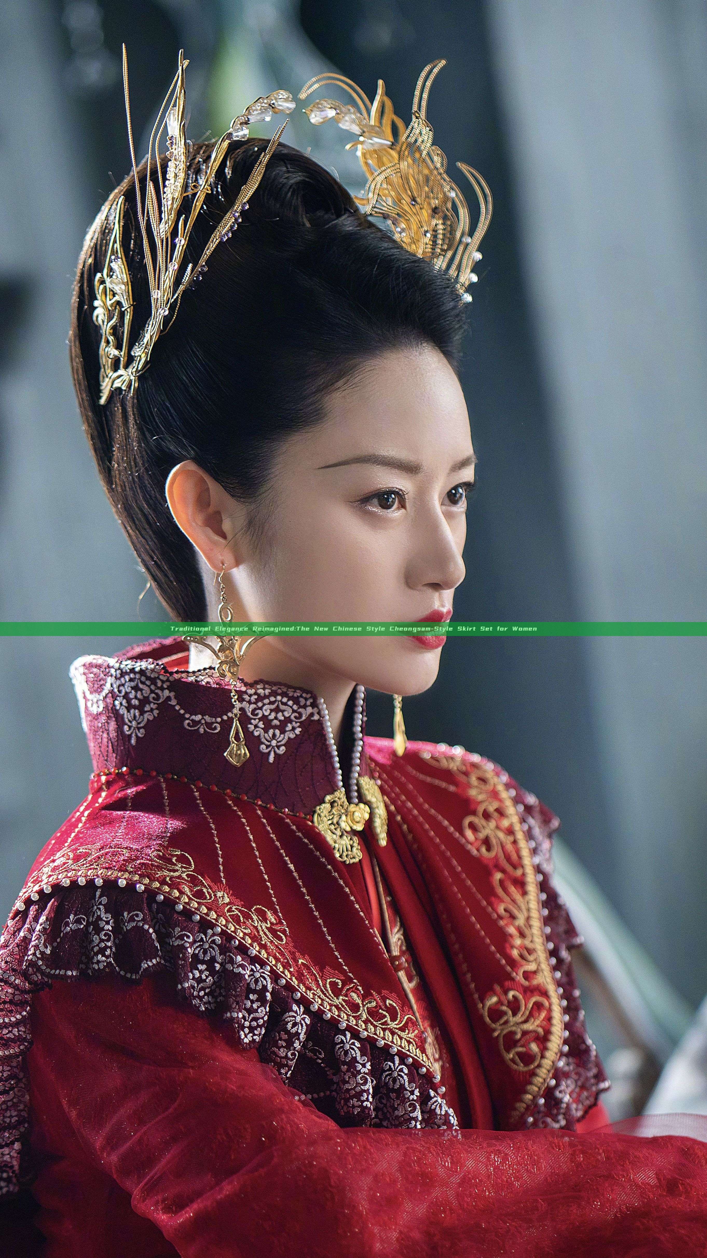 Traditional Elegance Reimagined:The New Chinese Style Cheongsam-Style Skirt Set for Women Traditional Elegance Reimagined:The New Chinese Style Cheongsam-Style Skirt Set for Women