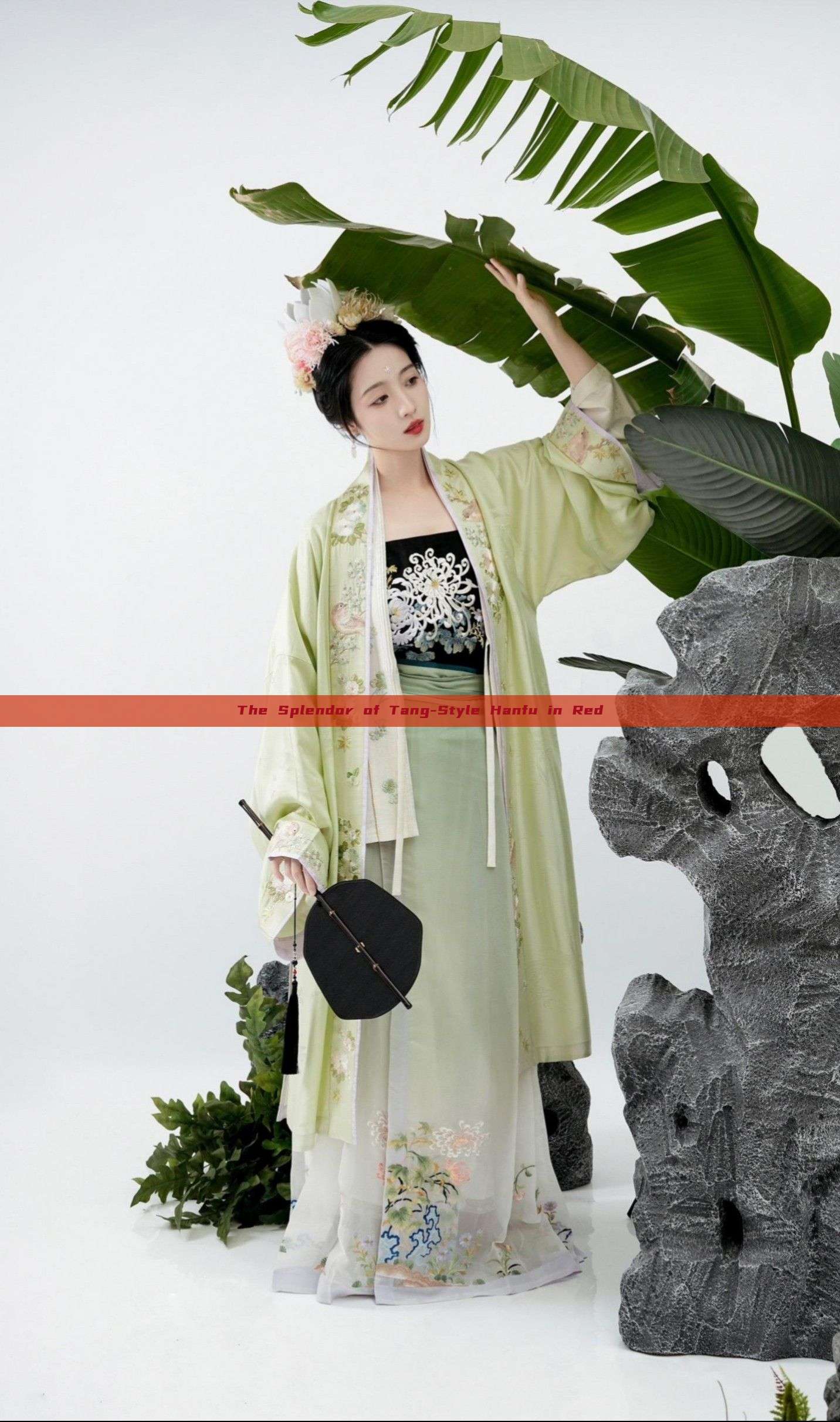 The Splendor of Tang-Style Hanfu in Red