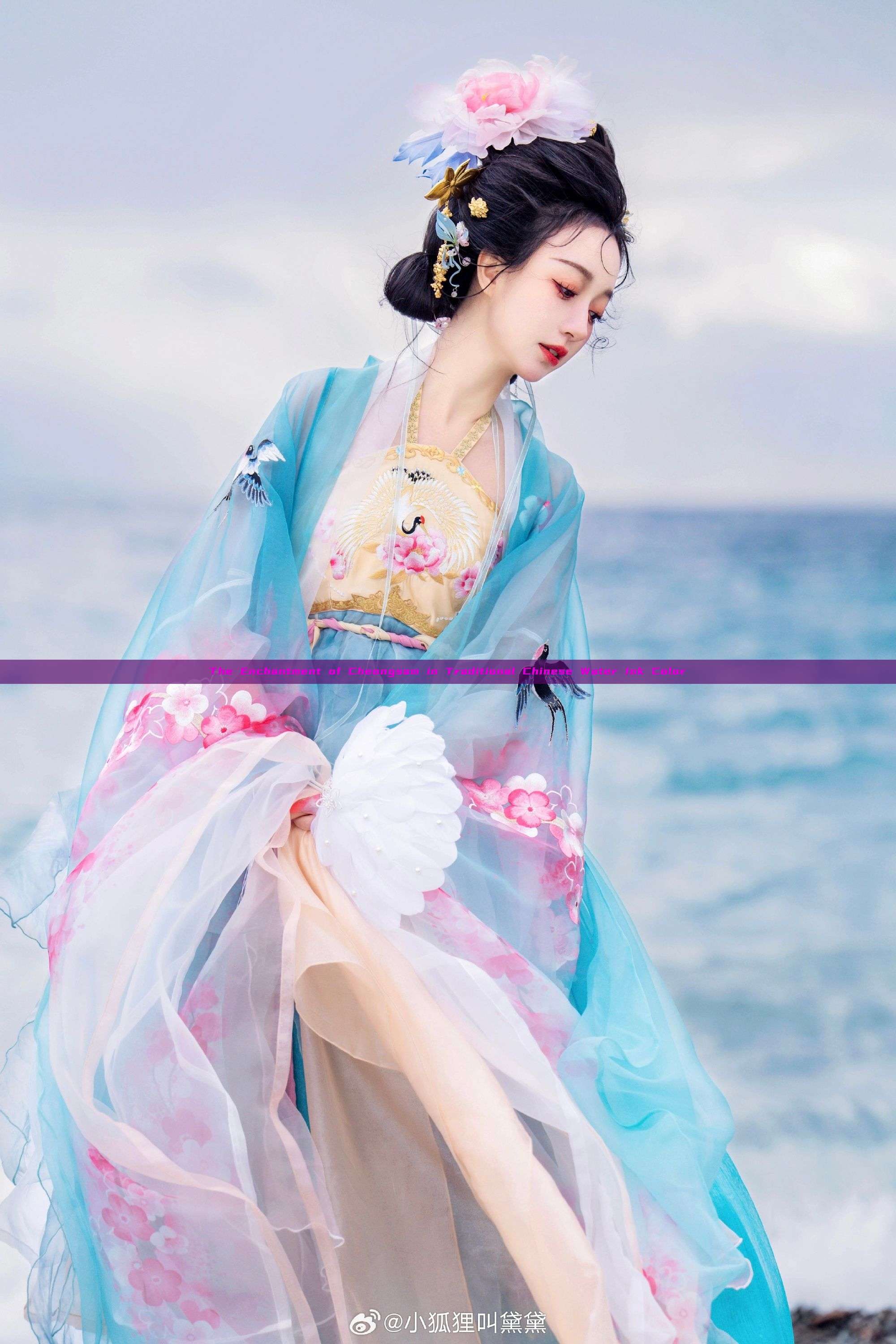 The Enchantment of Cheongsam in Traditional Chinese Water Ink Color The Enchantment of Cheongsam in Traditional Chinese Water Ink Color