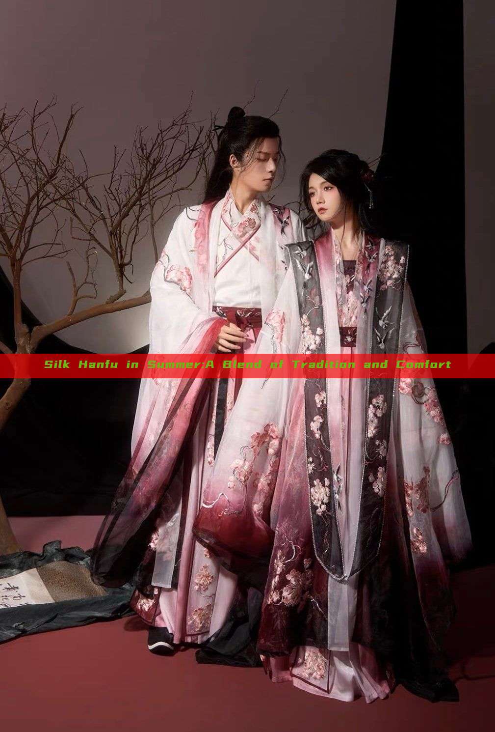 Silk Hanfu in Summer:A Blend of Tradition and Comfort Silk Hanfu in Summer:A Blend of Tradition and Comfort