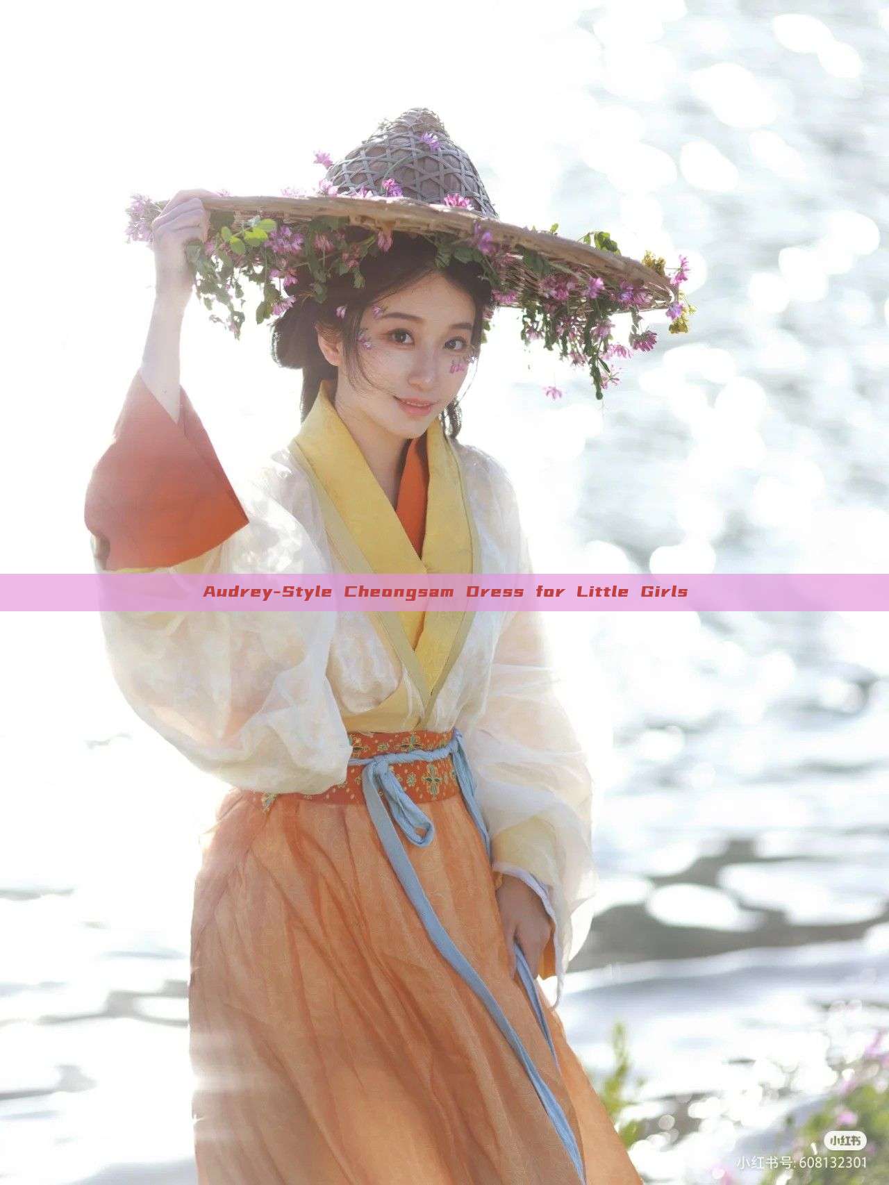 Audrey-Style Cheongsam Dress for Little Girls Audrey-Style Cheongsam Dress for Little Girls