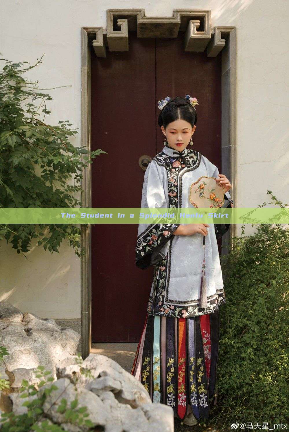 The Student in a Splendid Hanfu Skirt