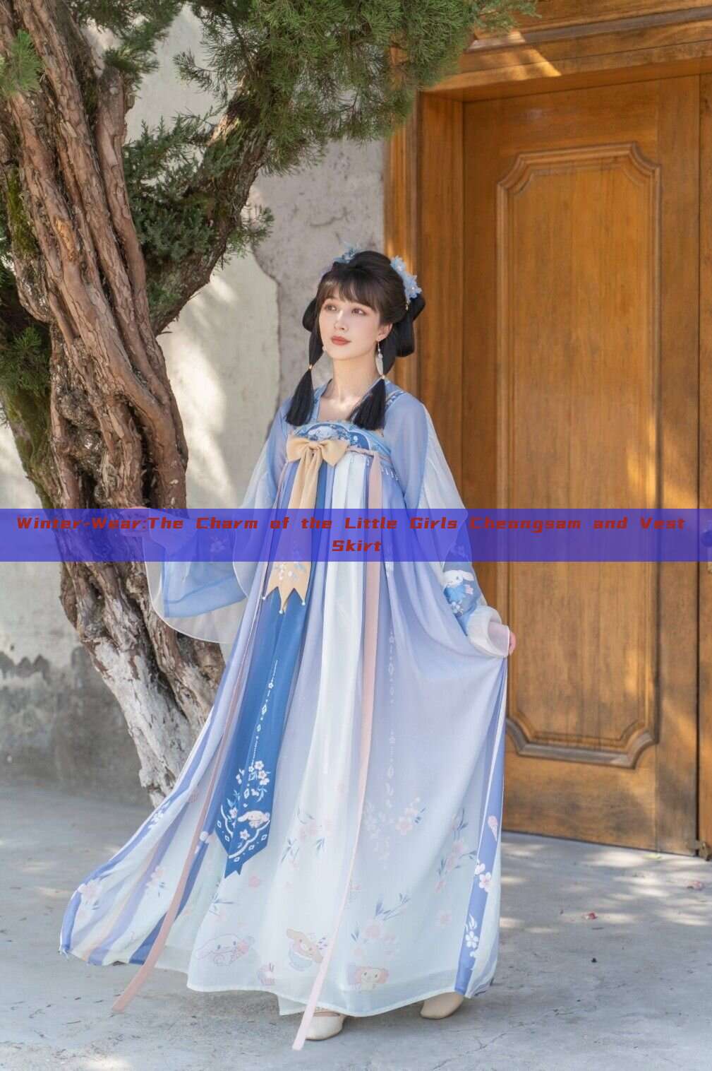 Winter-Wear:The Charm of the Little Girls Cheongsam and Vest Skirt Winter-Wear:The Charm of the Little Girls Cheongsam and Vest Skirt