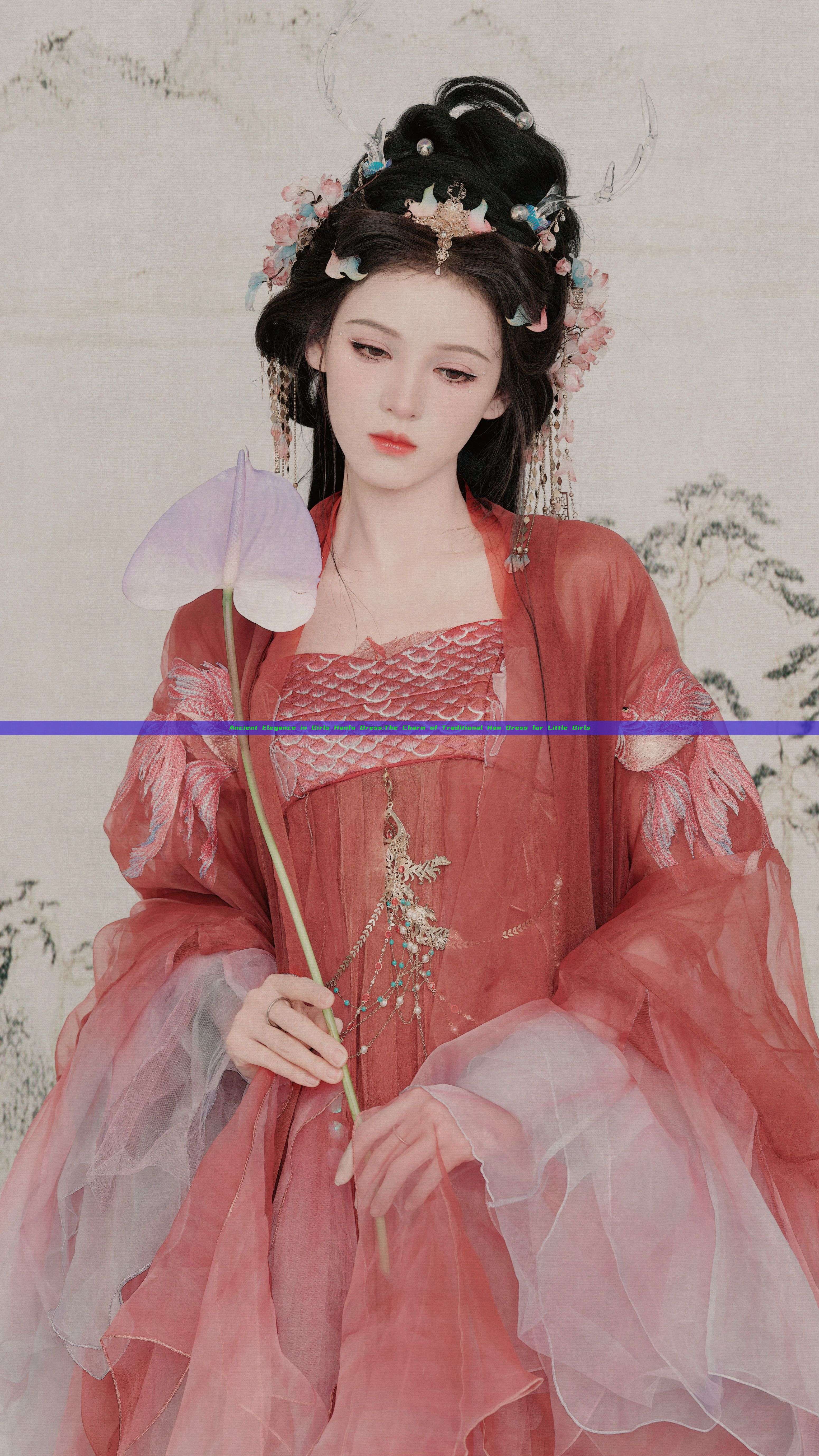 Ancient Elegance in Girls Hanfu Dress:The Charm of Traditional Han Dress for Little Girls