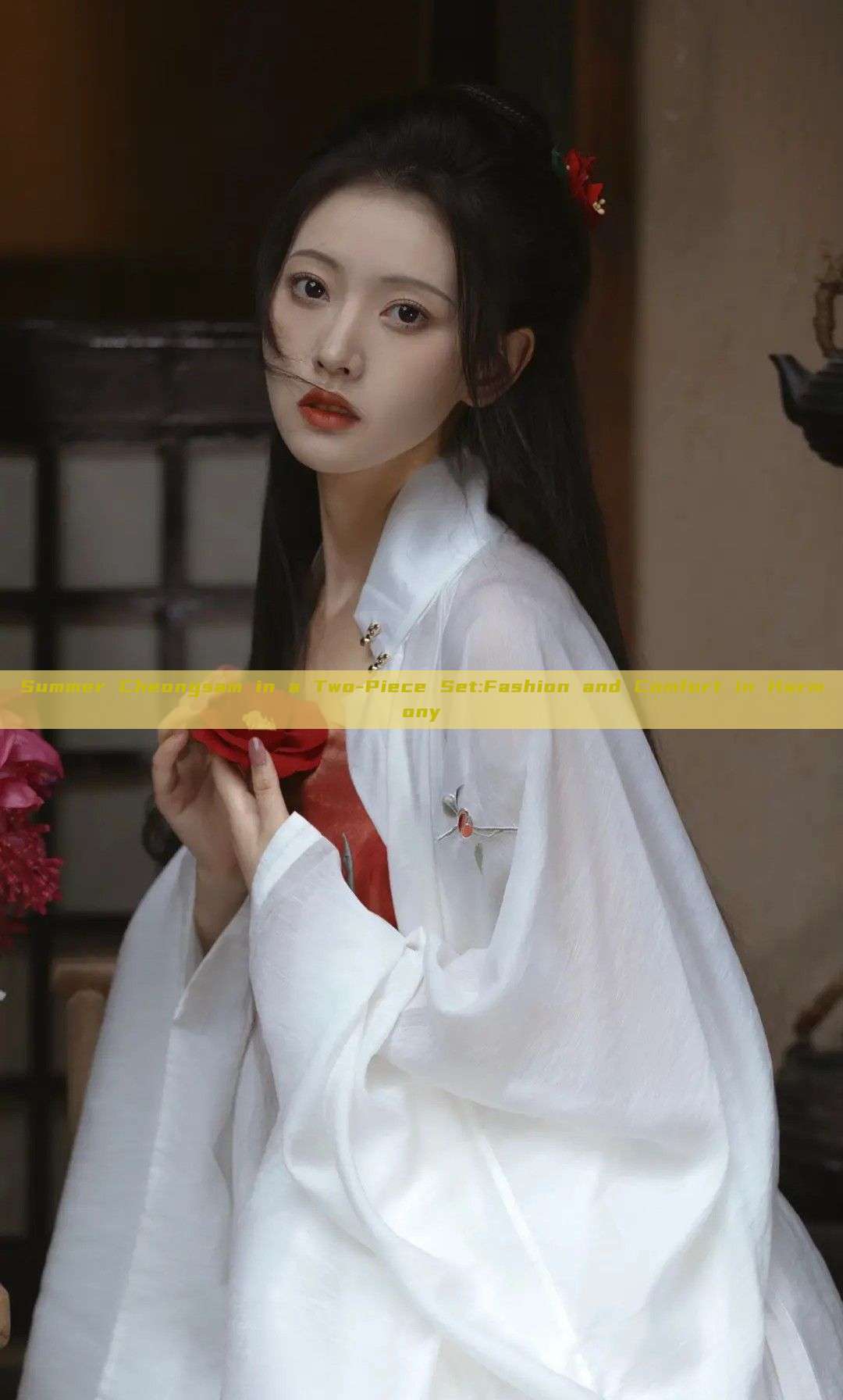 Summer Cheongsam in a Two-Piece Set:Fashion and Comfort in Harmony