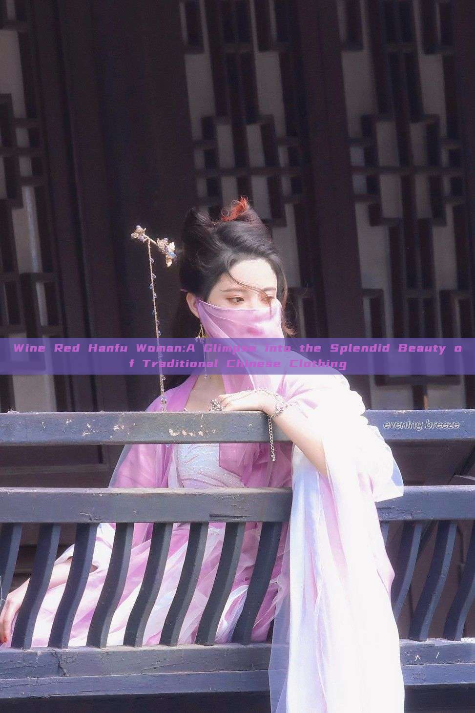 Wine Red Hanfu Woman:A Glimpse into the Splendid Beauty of Traditional Chinese Clothing Wine Red Hanfu Woman:A Glimpse into the Splendid Beauty of Traditional Chinese Clothing