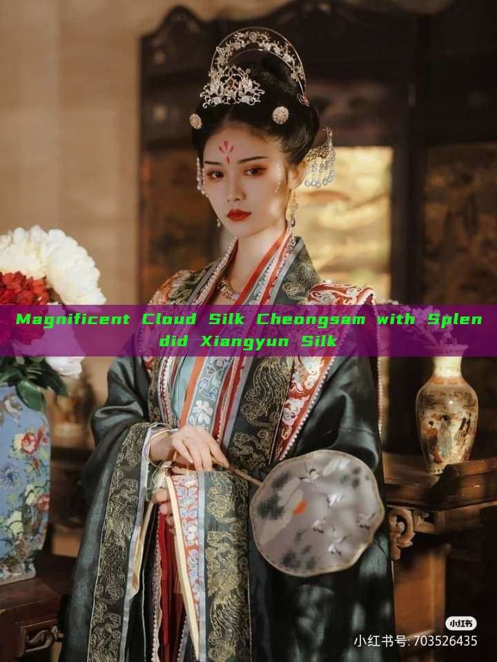 Magnificent Cloud Silk Cheongsam with Splendid Xiangyun Silk Magnificent Cloud Silk Cheongsam with Splendid Xiangyun Silk