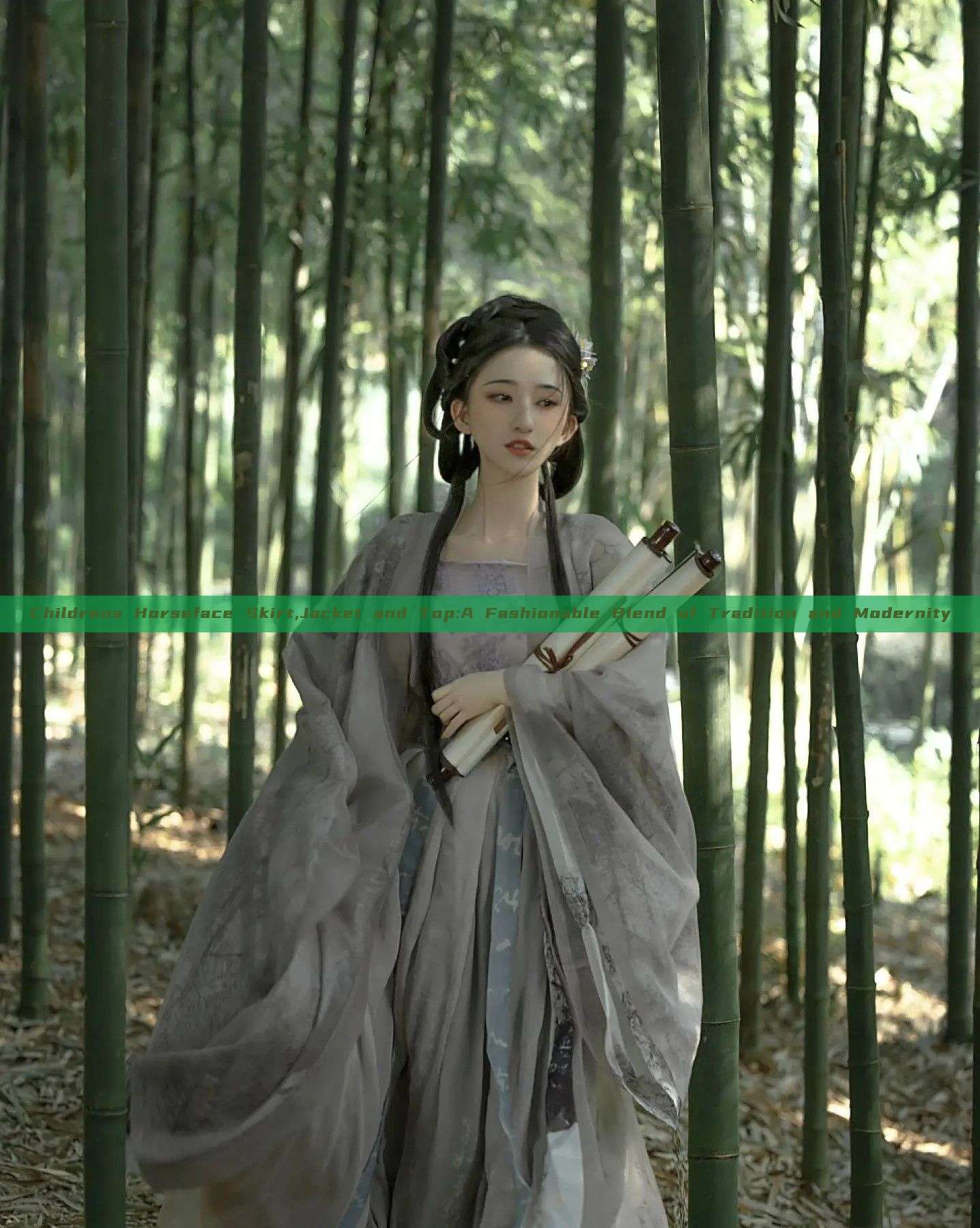 Childrens Horseface Skirt,Jacket and Top:A Fashionable Blend of Tradition and Modernity Childrens Horseface Skirt,Jacket and Top:A Fashionable Blend of Tradition and Modernity