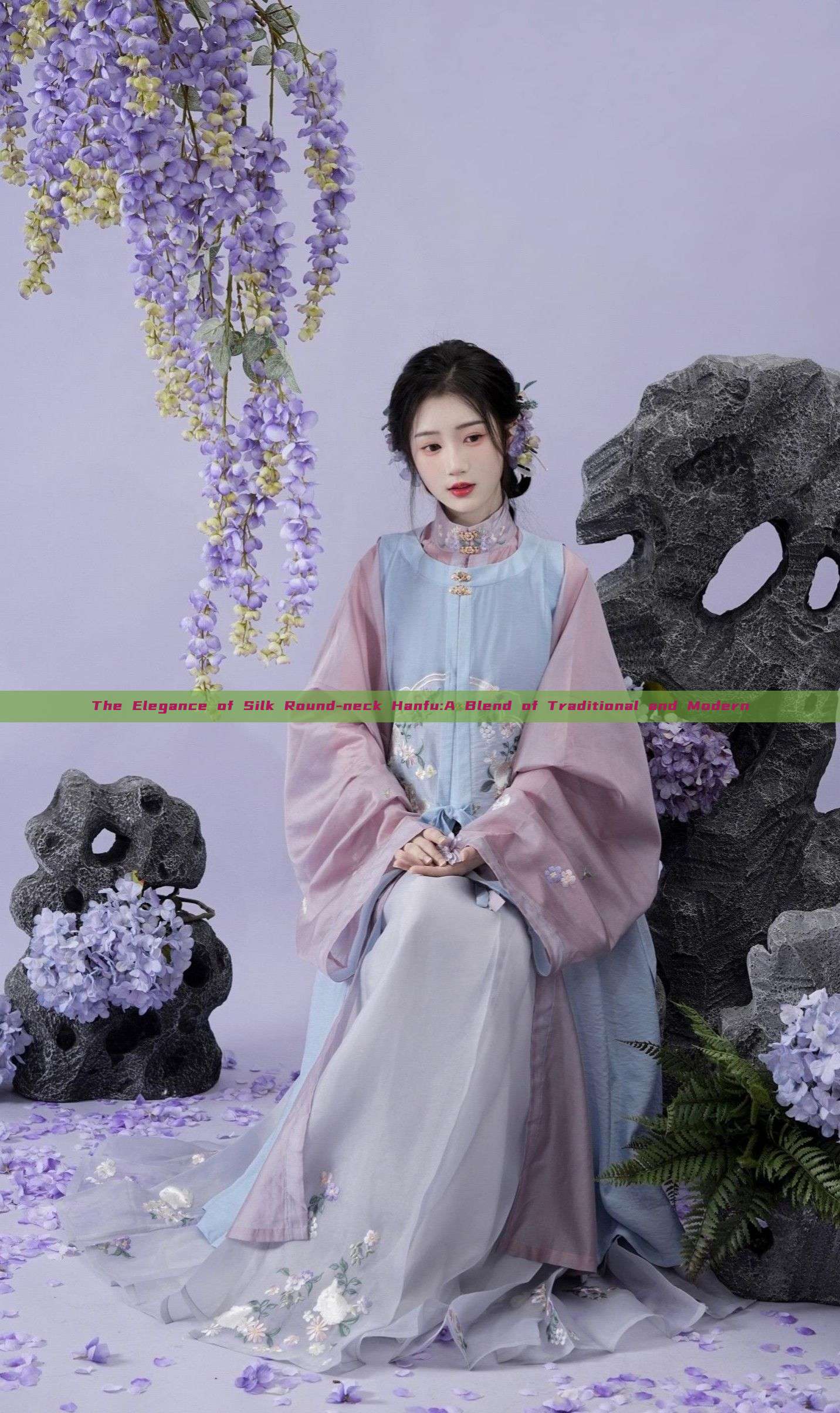 The Elegance of Silk Round-neck Hanfu:A Blend of Traditional and Modern The Elegance of Silk Round-neck Hanfu:A Blend of Traditional and Modern