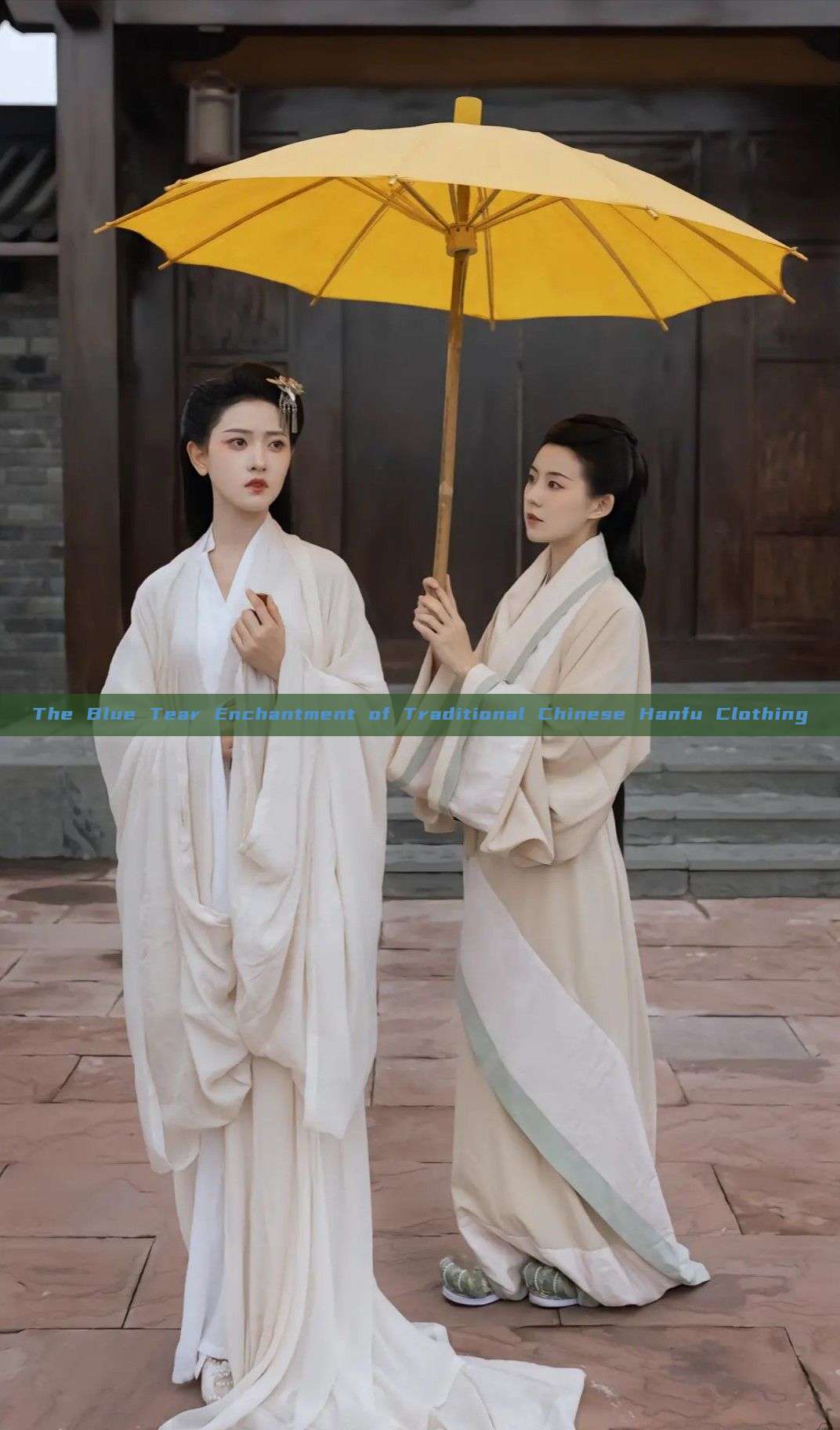 The Blue Tear Enchantment of Traditional Chinese Hanfu Clothing The Blue Tear Enchantment of Traditional Chinese Hanfu Clothing