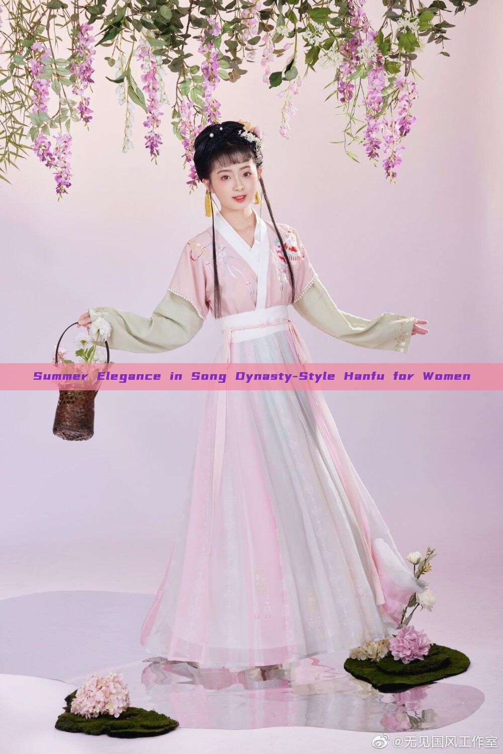 Summer Elegance in Song Dynasty-Style Hanfu for Women Summer Elegance in Song Dynasty-Style Hanfu for Women