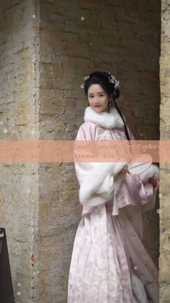 A Girls Hanfu Two-Piece Set:Embracing Traditional Elegance A Girls Hanfu Two-Piece Set:Embracing Traditional Elegance
