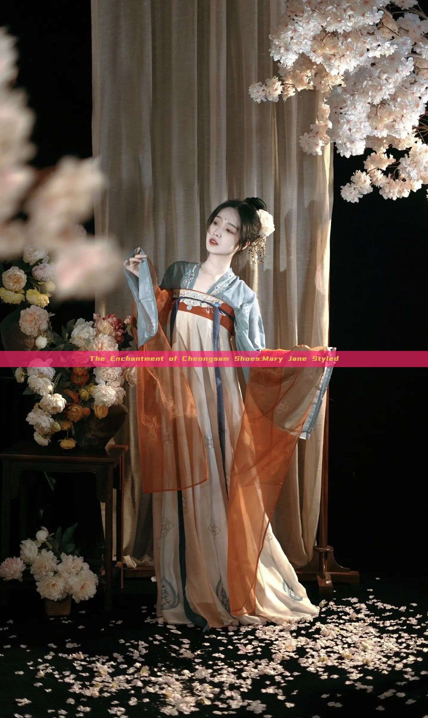 The Enchantment of Cheongsam Shoes:Mary Jane Styled