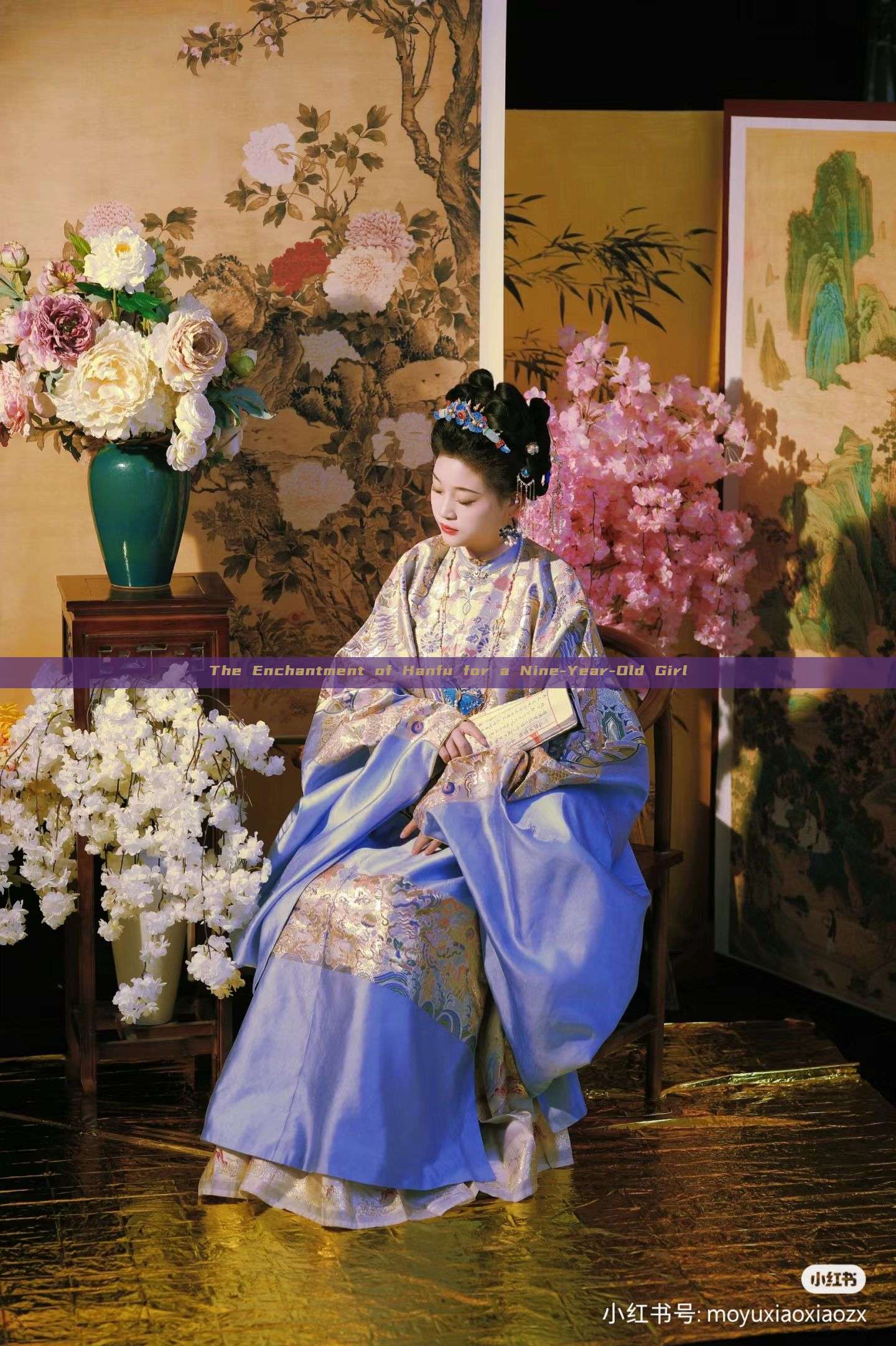 The Enchantment of Hanfu for a Nine-Year-Old Girl The Enchantment of Hanfu for a Nine-Year-Old Girl