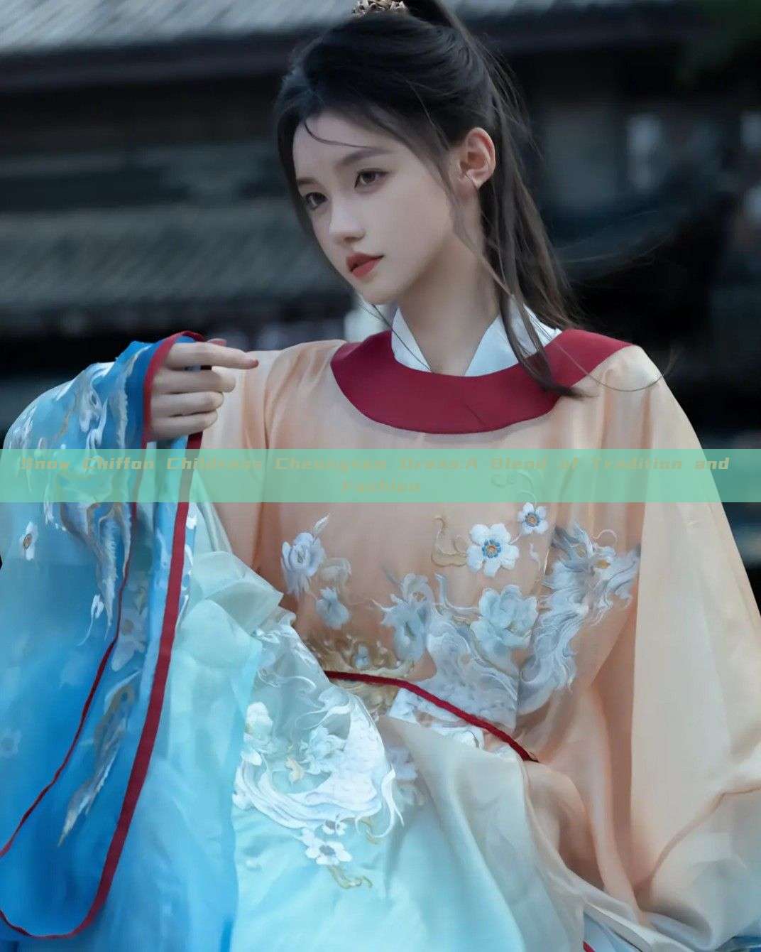 Snow Chiffon Childrens Cheongsam Dress:A Blend of Tradition and Fashion Snow Chiffon Childrens Cheongsam Dress:A Blend of Tradition and Fashion