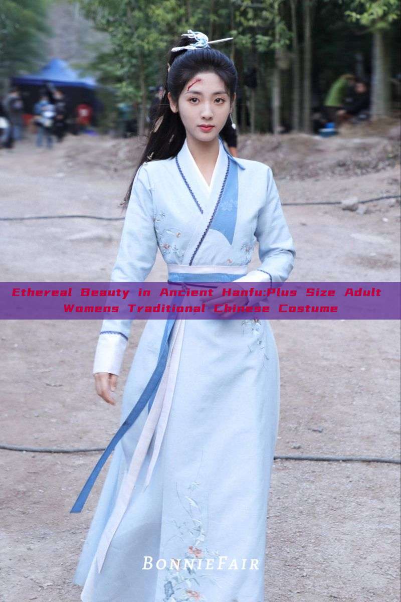 Ethereal Beauty in Ancient Hanfu:Plus Size Adult Womens Traditional Chinese Costume Ethereal Beauty in Ancient Hanfu:Plus Size Adult Womens Traditional Chinese Costume