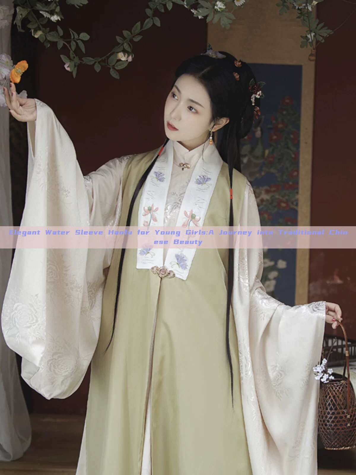 Elegant Water Sleeve Hanfu for Young Girls:A Journey into Traditional Chinese Beauty Elegant Water Sleeve Hanfu for Young Girls:A Journey into Traditional Chinese Beauty