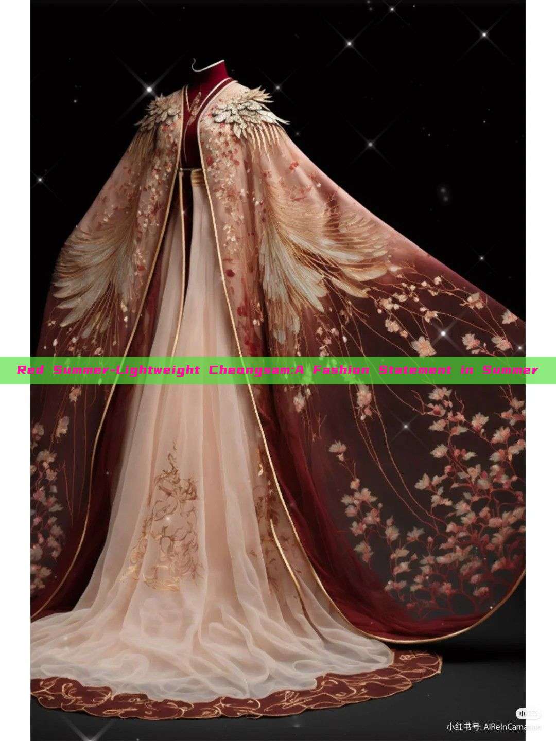 Red Summer-Lightweight Cheongsam:A Fashion Statement in Summer Red Summer-Lightweight Cheongsam:A Fashion Statement in Summer