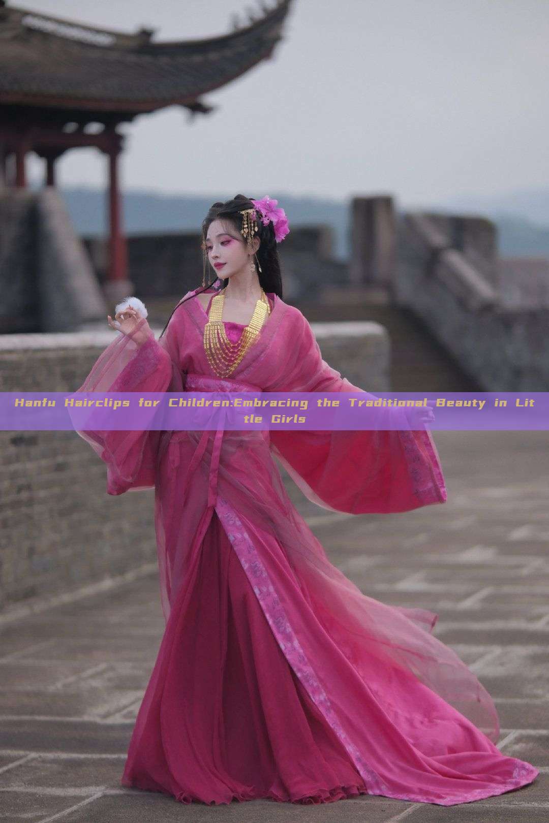 Hanfu Hairclips for Children:Embracing the Traditional Beauty in Little Girls Hanfu Hairclips for Children:Embracing the Traditional Beauty in Little Girls