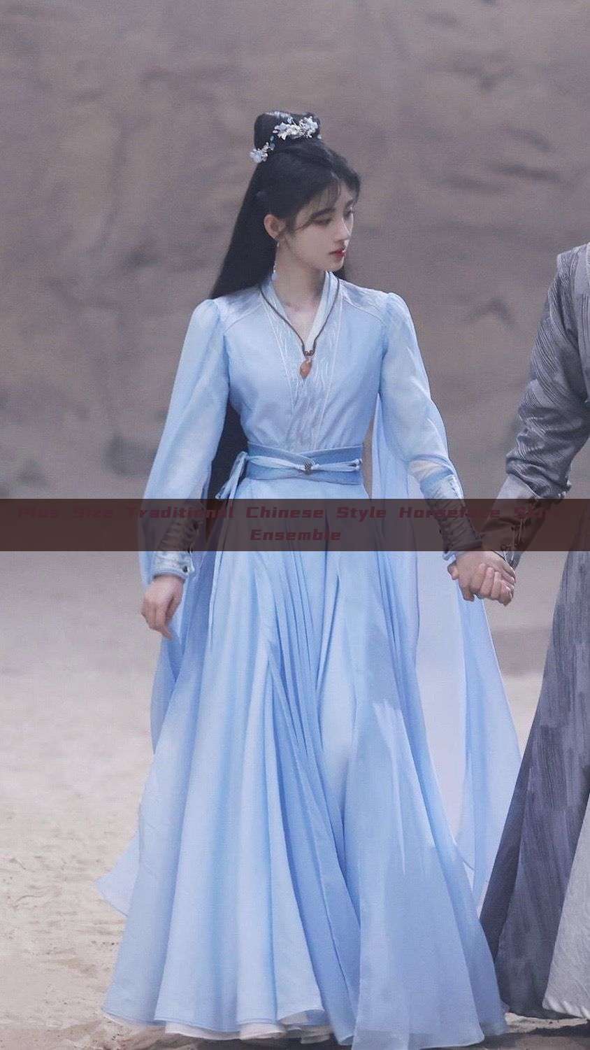 Plus Size Traditional Chinese Style Horseface Skirt Ensemble Plus Size Traditional Chinese Style Horseface Skirt Ensemble