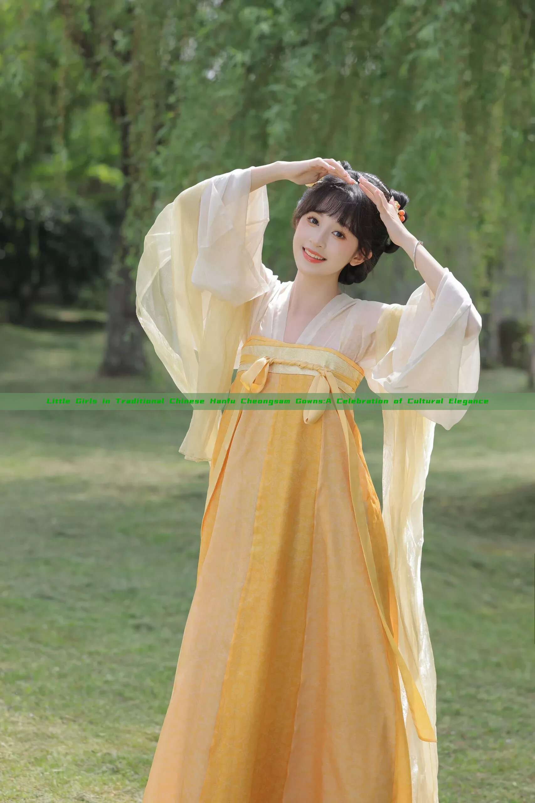 Little Girls in Traditional Chinese Hanfu Cheongsam Gowns:A Celebration of Cultural Elegance Little Girls in Traditional Chinese Hanfu Cheongsam Gowns:A Celebration of Cultural Elegance