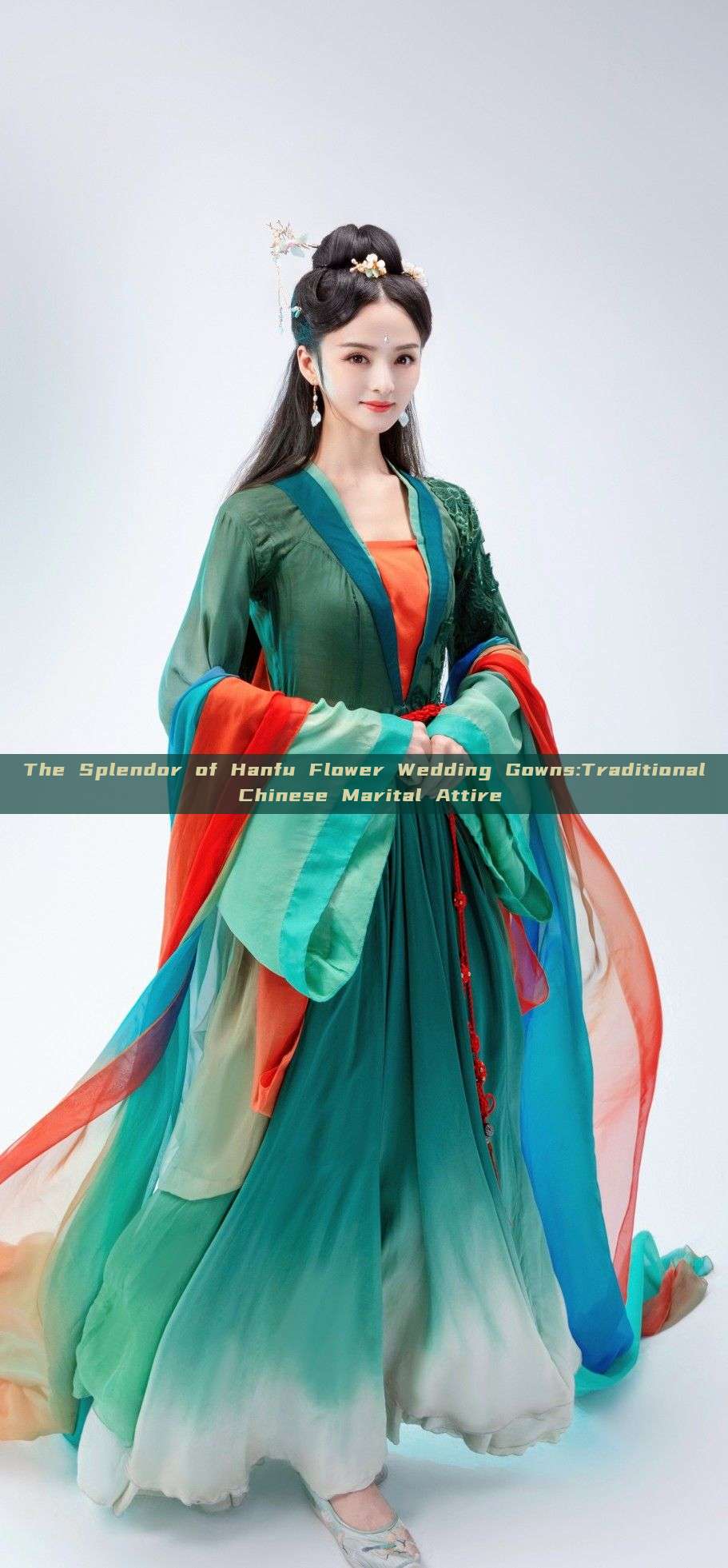 The Splendor of Hanfu Flower Wedding Gowns:Traditional Chinese Marital Attire The Splendor of Hanfu Flower Wedding Gowns:Traditional Chinese Marital Attire