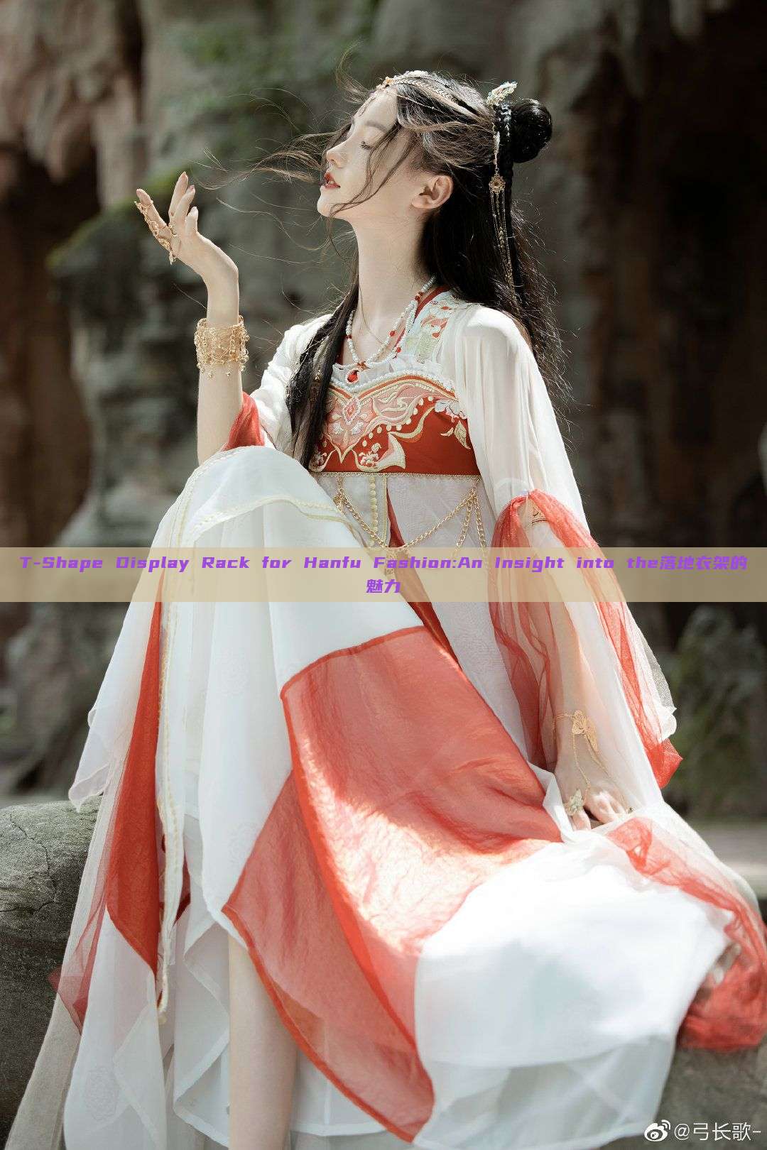 T-Shape Display Rack for Hanfu Fashion:An Insight into the落地衣架的魅力