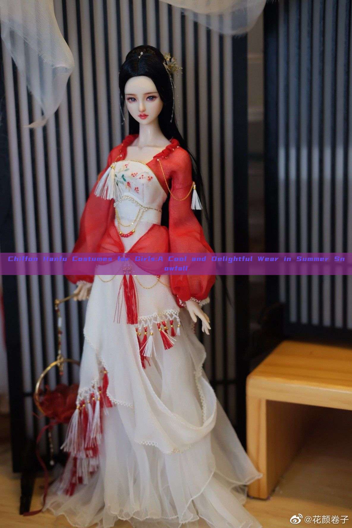 Chiffon Hanfu Costumes for Girls:A Cool and Delightful Wear in Summer Snowfall Chiffon Hanfu Costumes for Girls:A Cool and Delightful Wear in Summer Snowfall