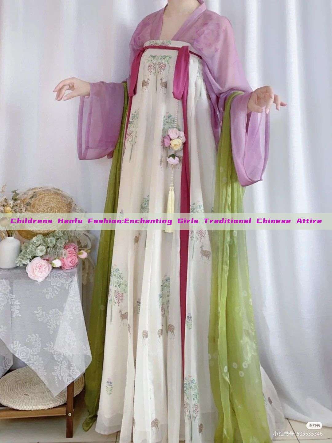 Childrens Hanfu Fashion:Enchanting Girls Traditional Chinese Attire