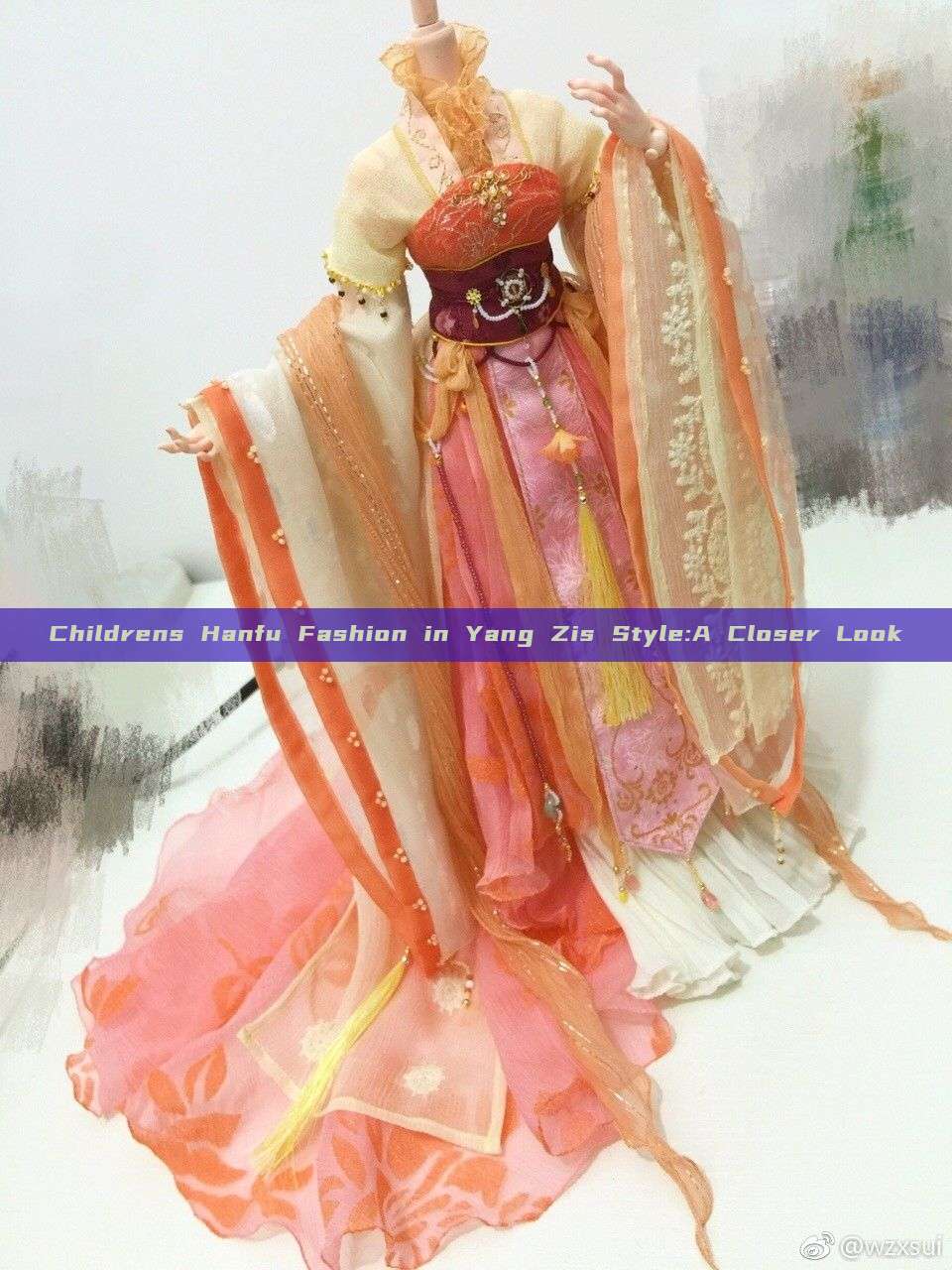 Childrens Hanfu Fashion in Yang Zis Style:A Closer Look Childrens Hanfu Fashion in Yang Zis Style:A Closer Look