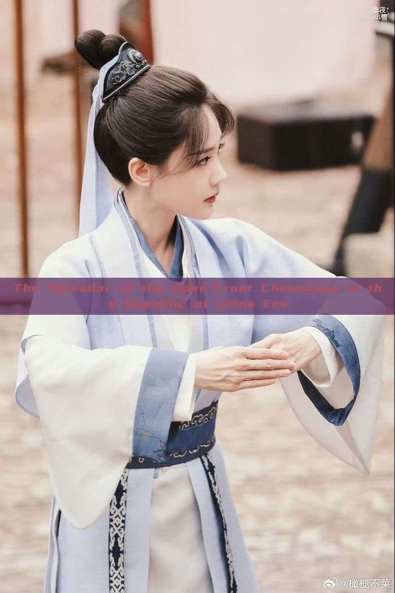 The Splendor of the Open-Front Cheongsam in the Republic of China Era The Splendor of the Open-Front Cheongsam in the Republic of China Era